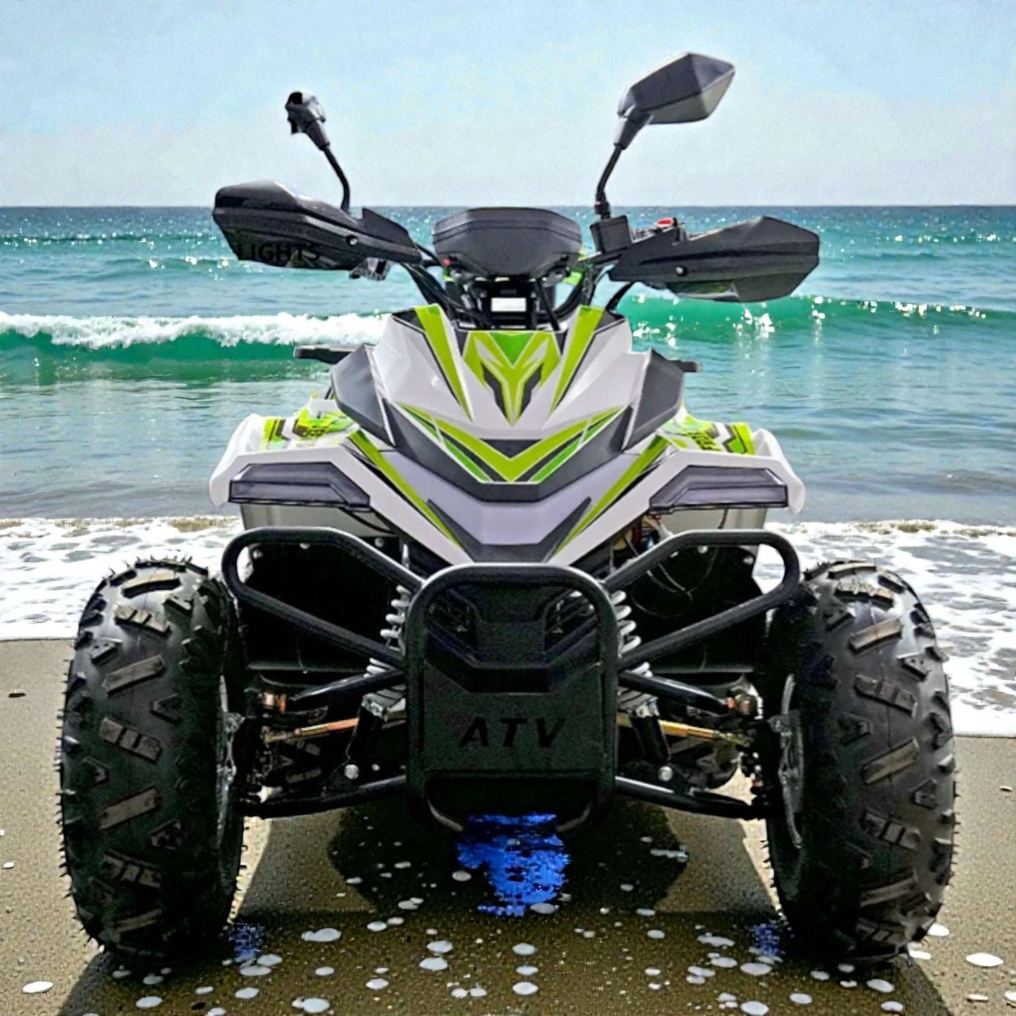 PATOYS | Imported 135CC Petrol Mustang ATV (Color May Vary) - PATOYS
