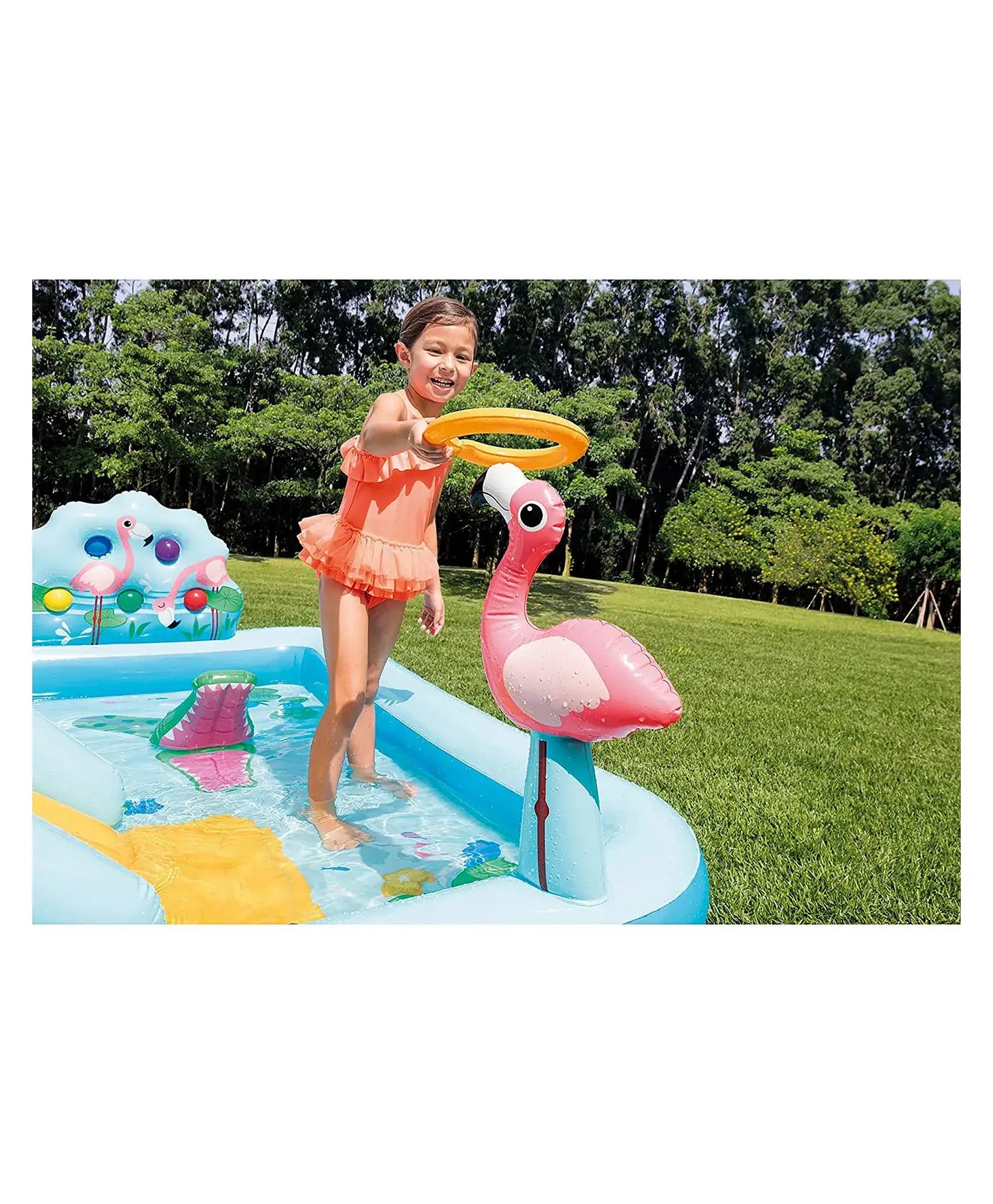 PATOYS | Intex | Jungle Adventure Inflatable Play Center w/ Slide - 57161EP - PATOYS