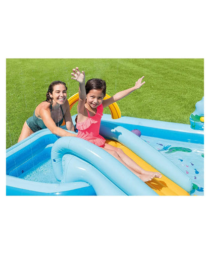 PATOYS | Intex | Jungle Adventure Inflatable Play Center w/ Slide - 57161EP - PATOYS