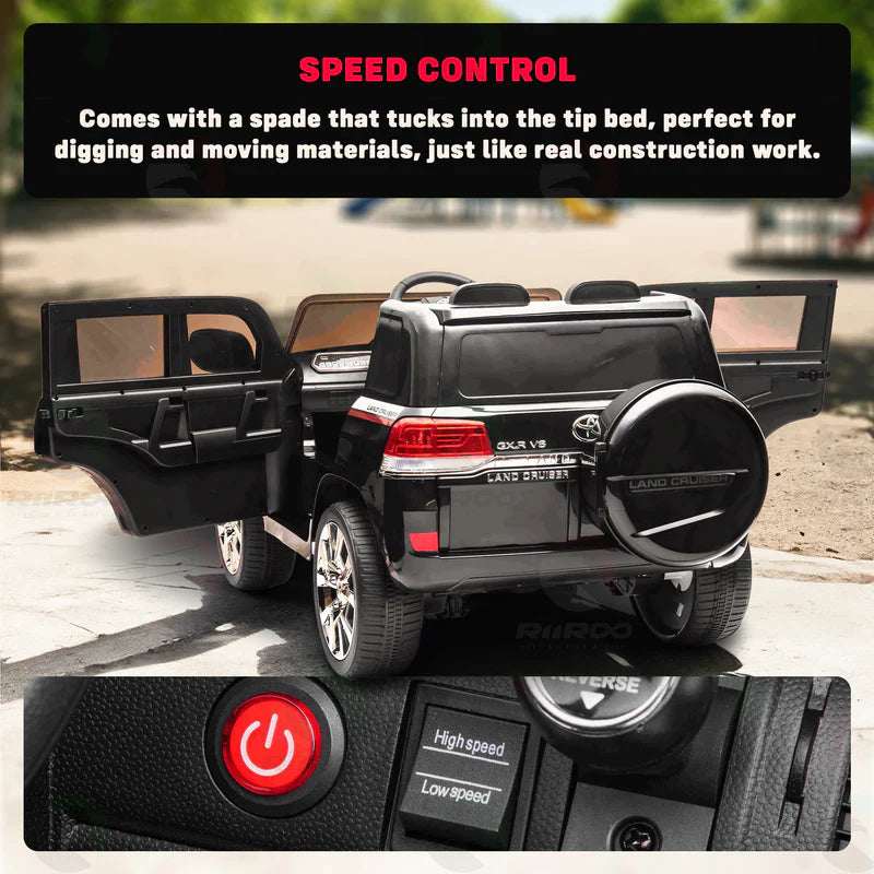 PATOYS | Licensed Toyota Land Cruiser Police Kids Car - PATOYS