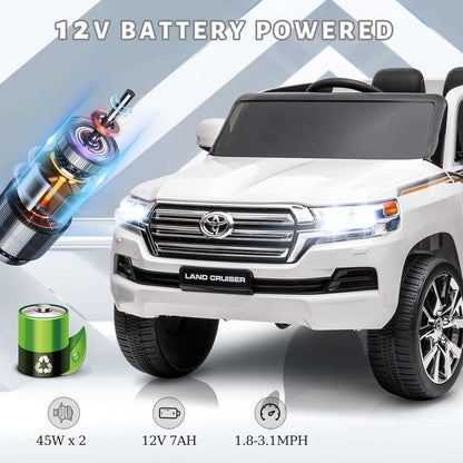 PATOYS | Licensed Toyota Land Cruiser Police Kids Car - PATOYS