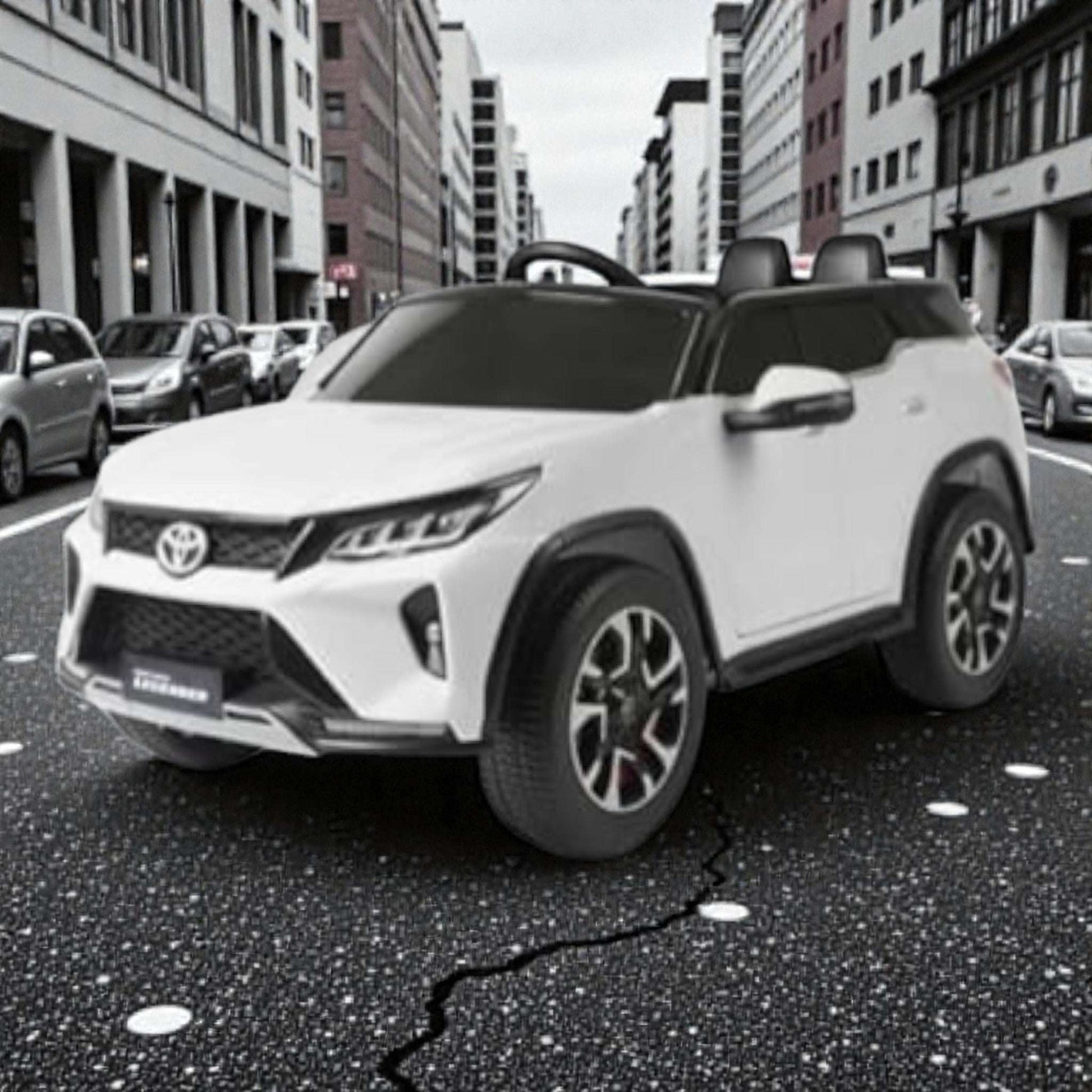 PATOYS | Officially Licensed Toyota Fortuner Legender Kids Ride-On Car with Remote | 1-5 Years - PATOYS