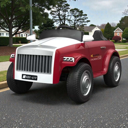 PATOYS Rolls Royce Style Ride-On Electric Car for Kids 3–10 Years | 12V Battery Car with Remote Control - PATOYS