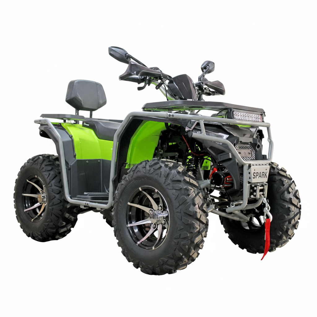 Green SPARK ATV
