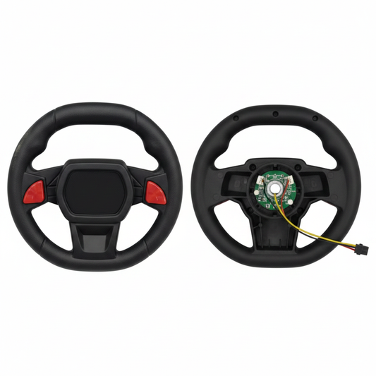 PATOYS Steering Wheel Kids Ride On Car White Background HD