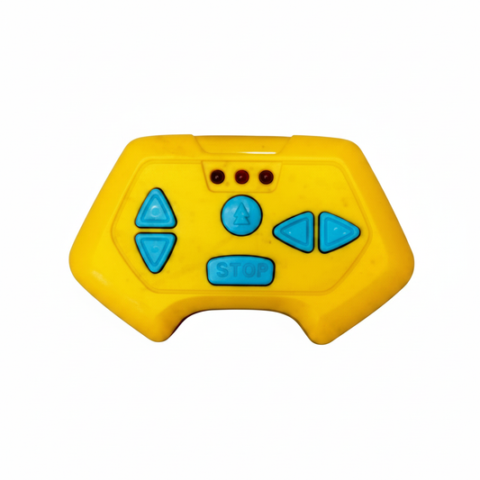 PATOYS 2.4G Yellow Remote Controller for Kids Ride On Car - White Background