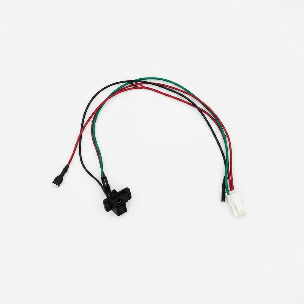 PATOYS Foot Pedal Accelerator Switch for Kids Electric Ride-On Car SUV Bike - 3-Wire with AMP Molex Connector