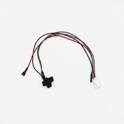 PATOYS Replacement Charging Port for Kids Electric Ride-On Car SUV Bike 6V 12V 24V - 3-Wire with AMP Connector