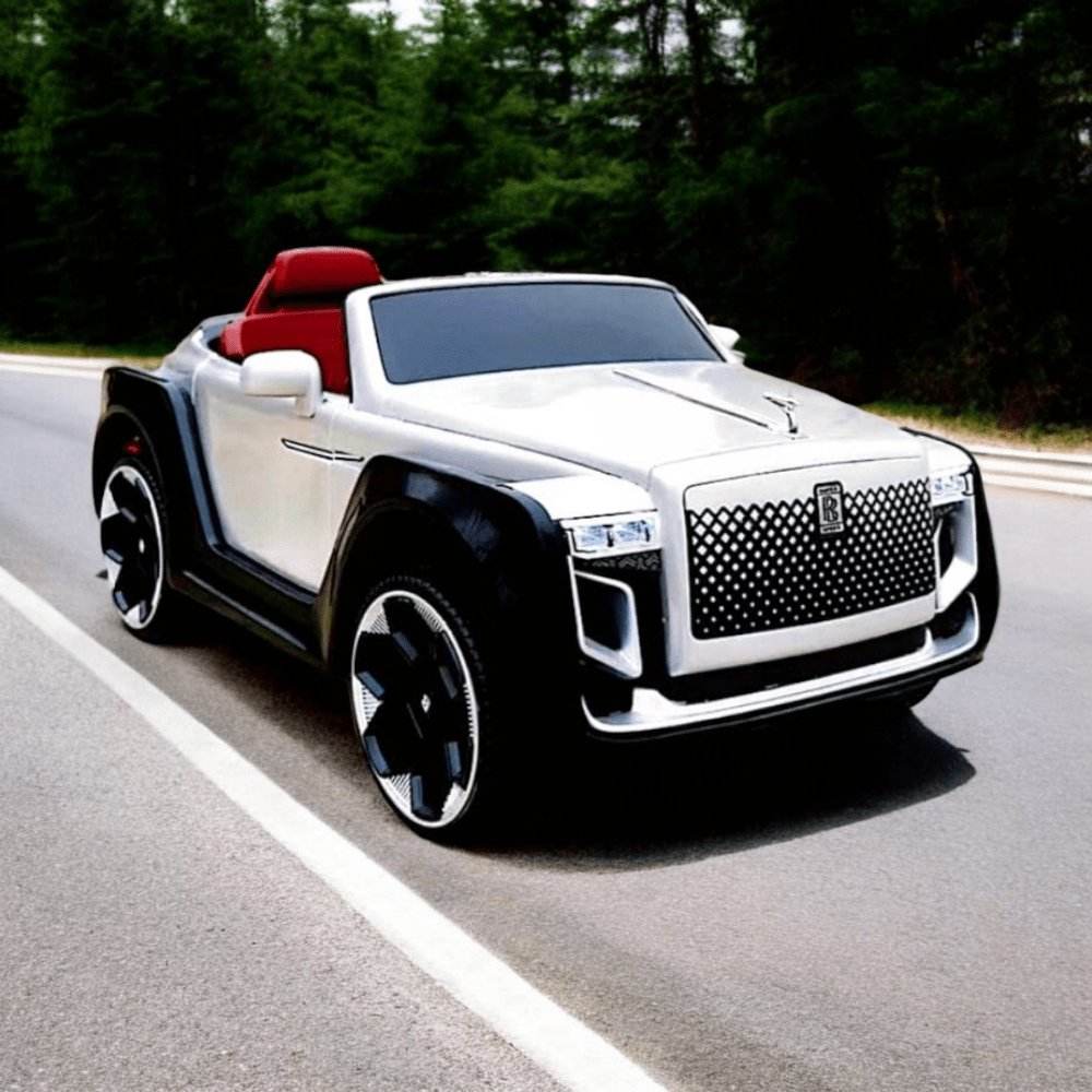 PATOYS | 12V Rolls Royce LT-928 Rechargeable Battery Operated Ride On Car for Kids with Remote Control - PATOYS