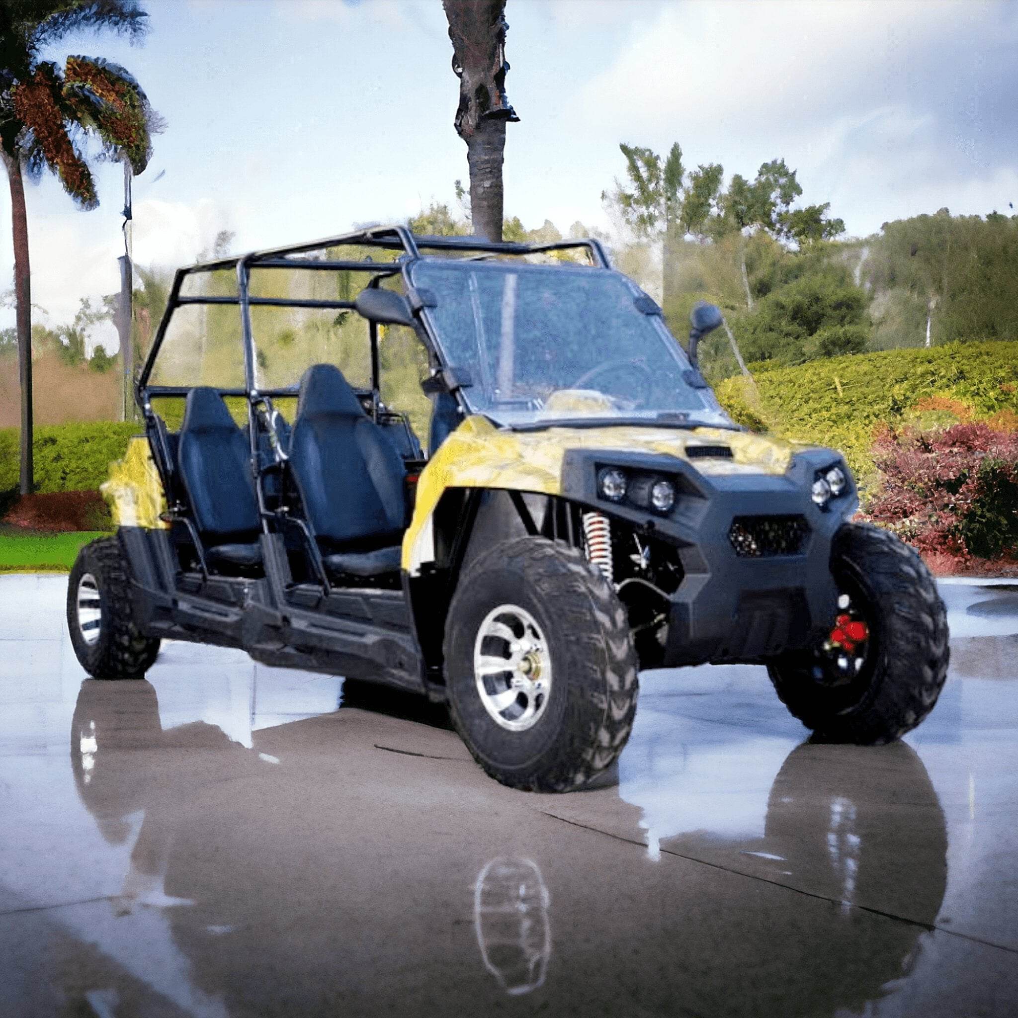300CC Farm 4-Seat UTV — 65km/h, 4-Wheel Disc Brakes — PATOYS