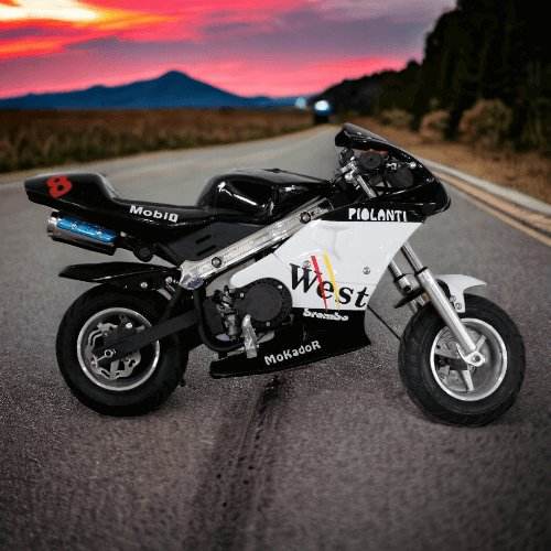 Kids Bike Small Racer Bike 50cc Dirt Bike 49CC Kids Petrol Dirt