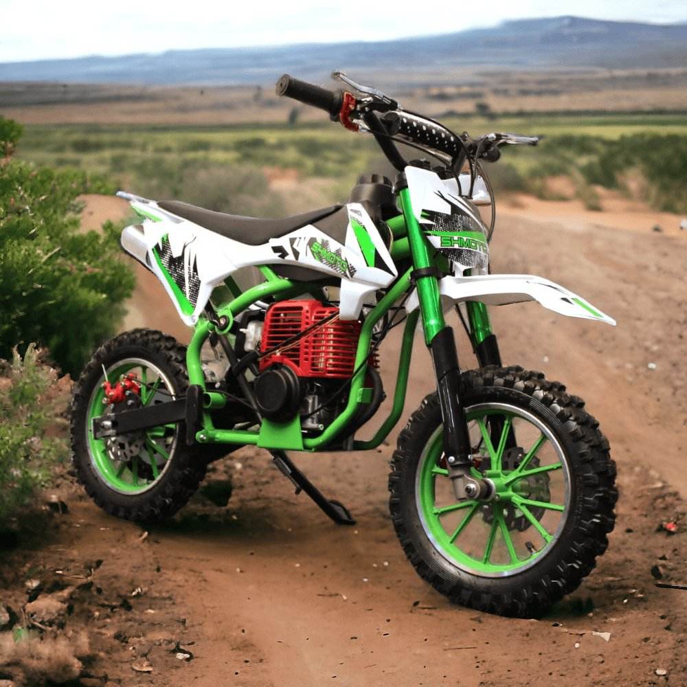 PATOYS 50cc mini dirt pro 4 stroke petrol engine Automatic transmission Pull start PATOYS