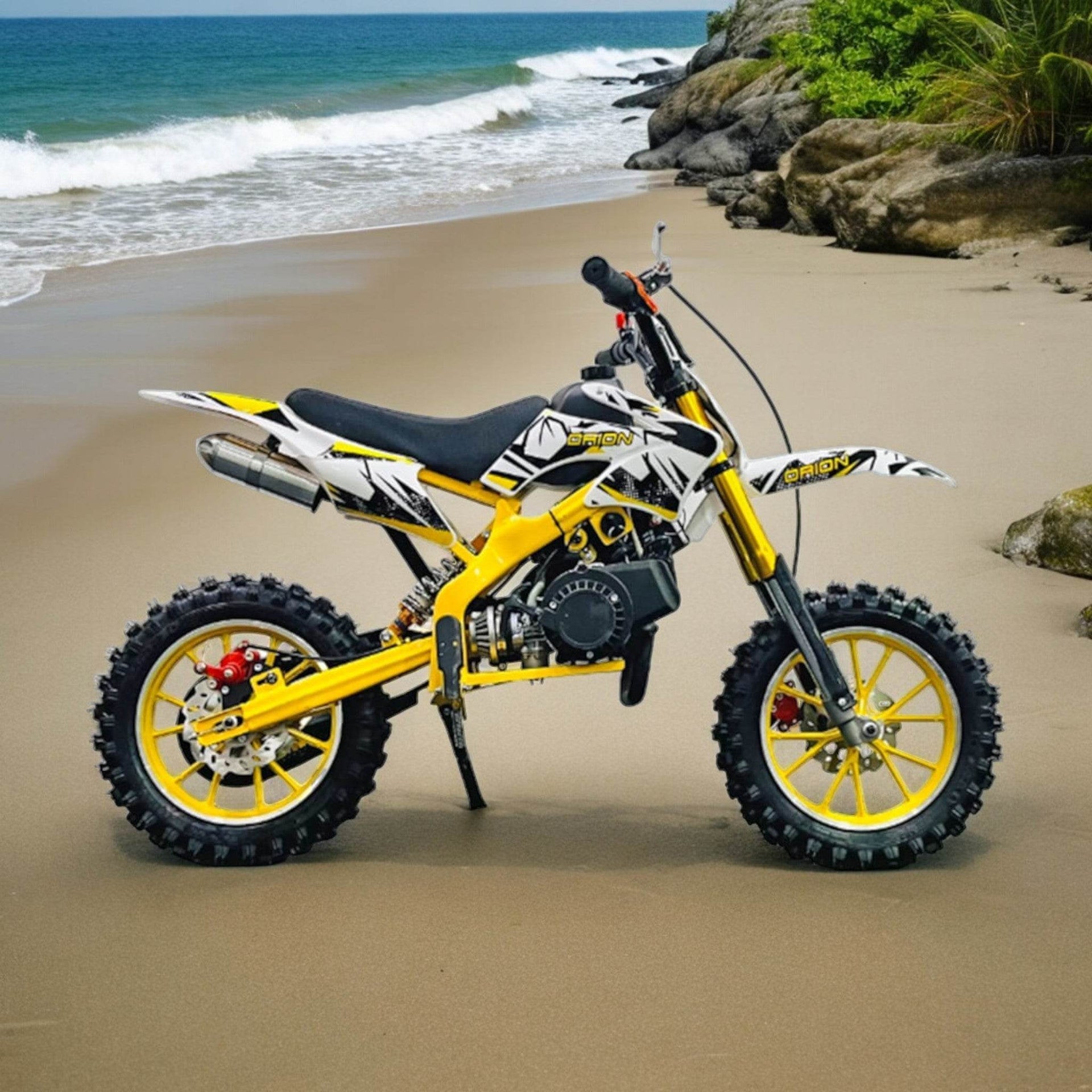 PATOYS 50CC mini super stroke Kids Petrol Dirt Bike Pocket