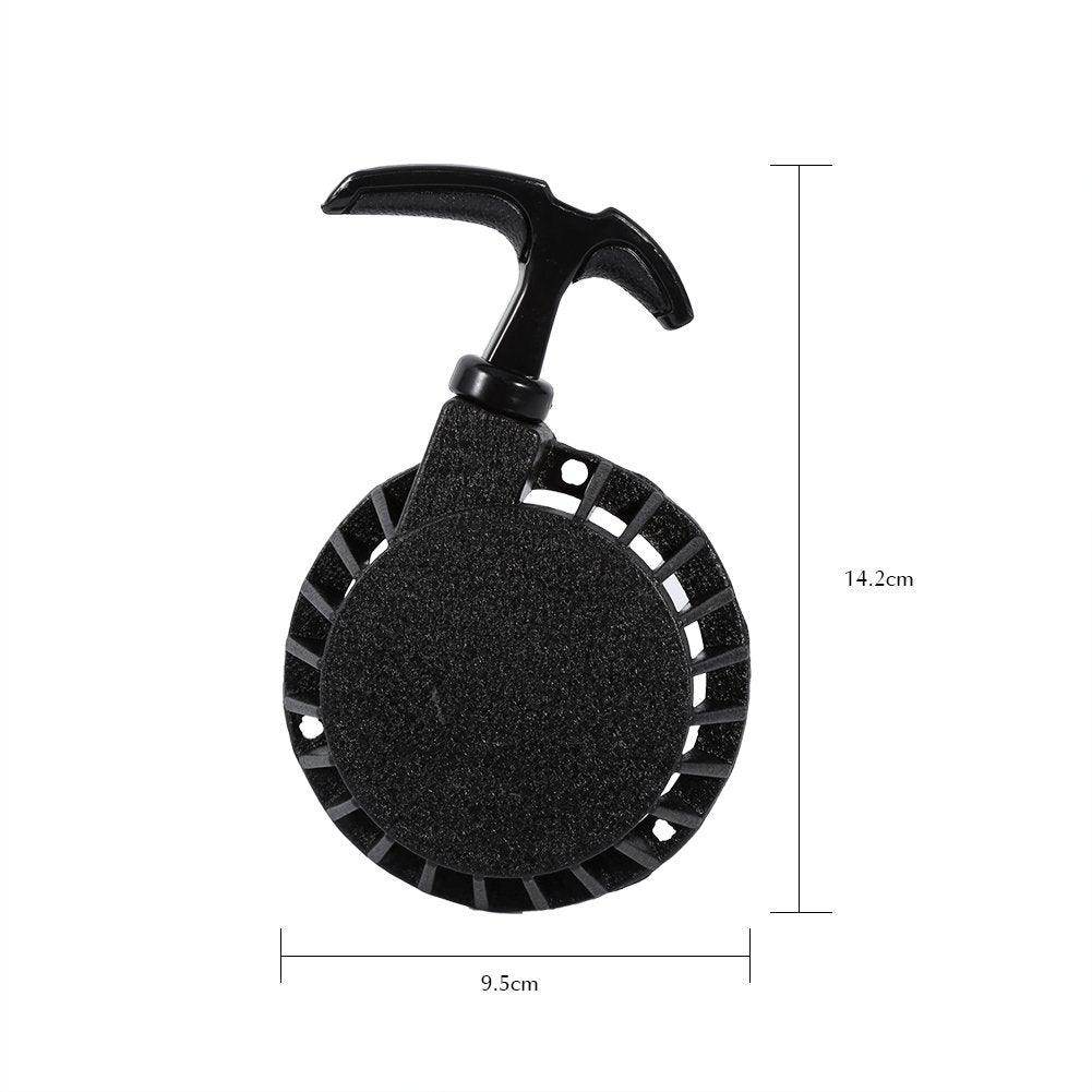 GOOFIT Motorfiets Zwart Pull Starter Recoil Starter Montage Vervanging Voor 2 takt 43cc 47cc 49cc ATV Mini Crossmotor Scooter Borstel Cutter Water pomp GOOFIT Motorfiets Zwart Pull Starter Recoil Starter Montage Vervanging Voor 2 takt 43cc 47cc 49cc ATV Mini Crossmotor Scooter Borstel Cutter Water pomp