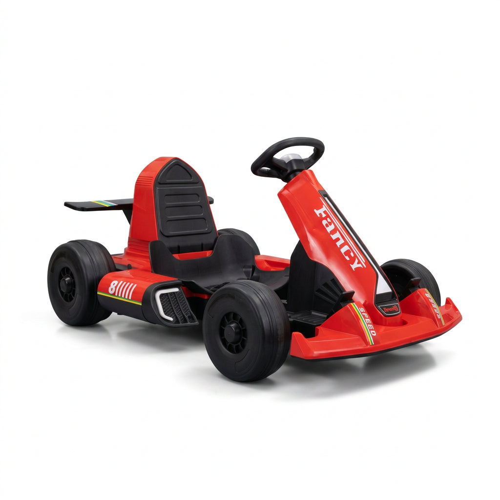 PATOYS Electric Go Kart for Kids LT-8688 - Red and Black Go Kart