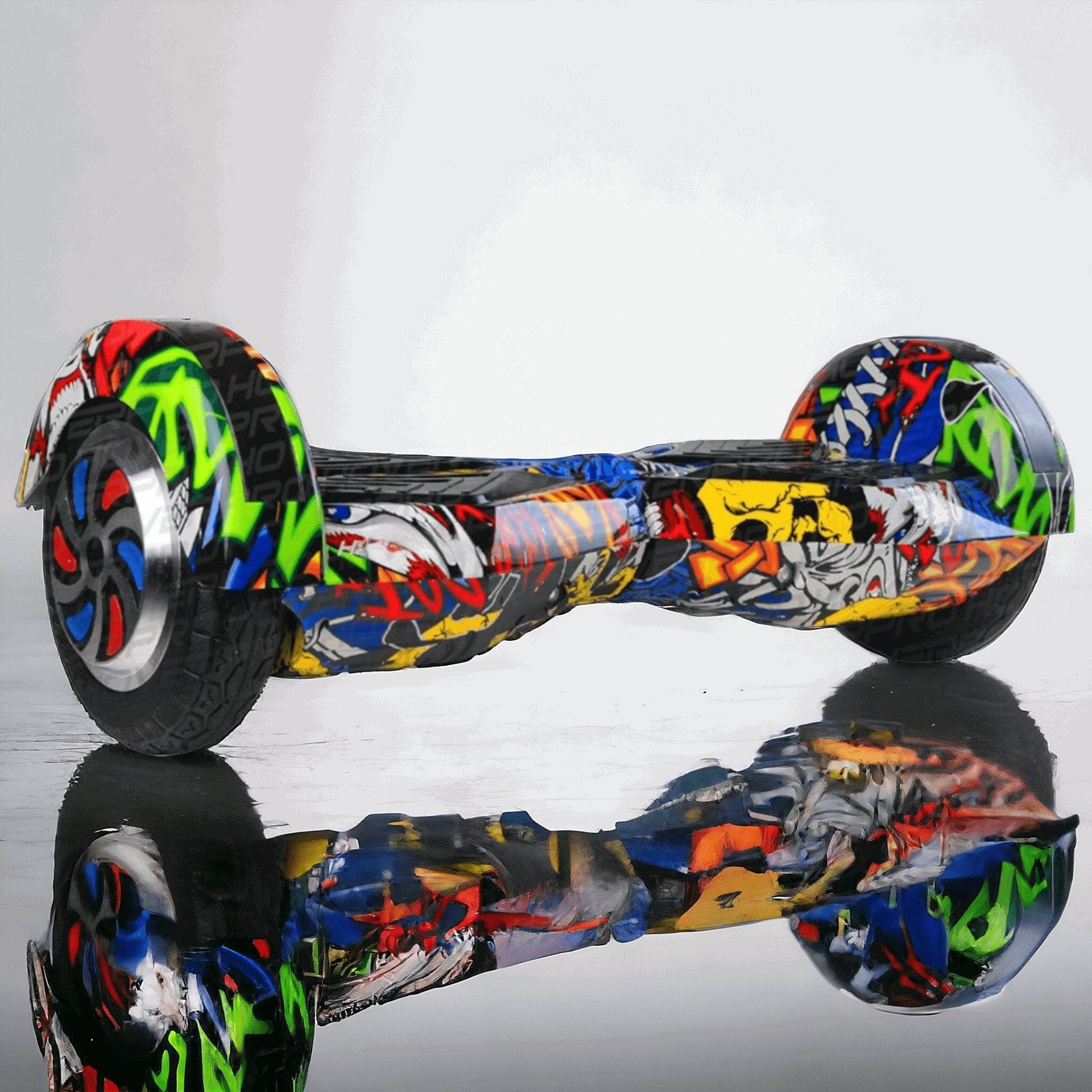 PATOYS H8 Skullcandy Hoverboard with Remote, Bag and Long Range Battery (Assorted Color)