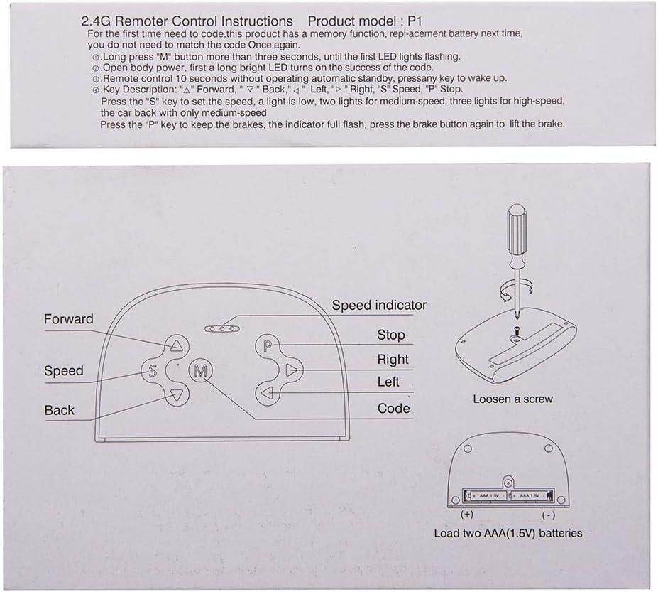 PATOYS JR-RX-12V with yellow remote 4G Bluetooth Remote Control