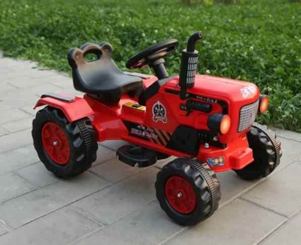 PATOYS | Kids Ride on Farming Tractor with Trailor and remote ...