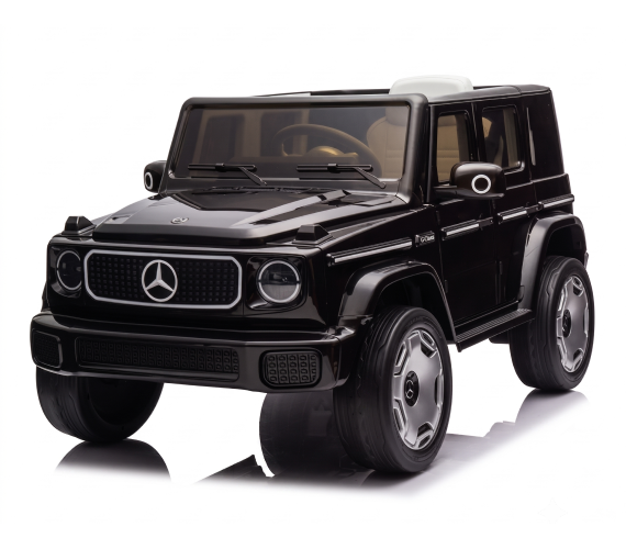 PATOYS Licensed Mercedes-Benz Concept EQG 12V Kids Ride-On Car - Black