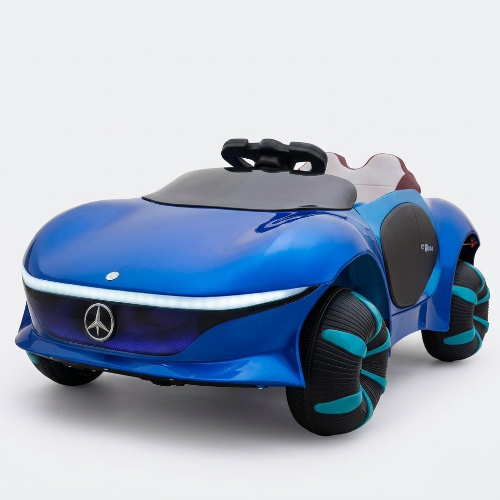 PATOYS Mercedes-Benz Style Kids Electric Ride-On Car – Blue Variant Reference Image