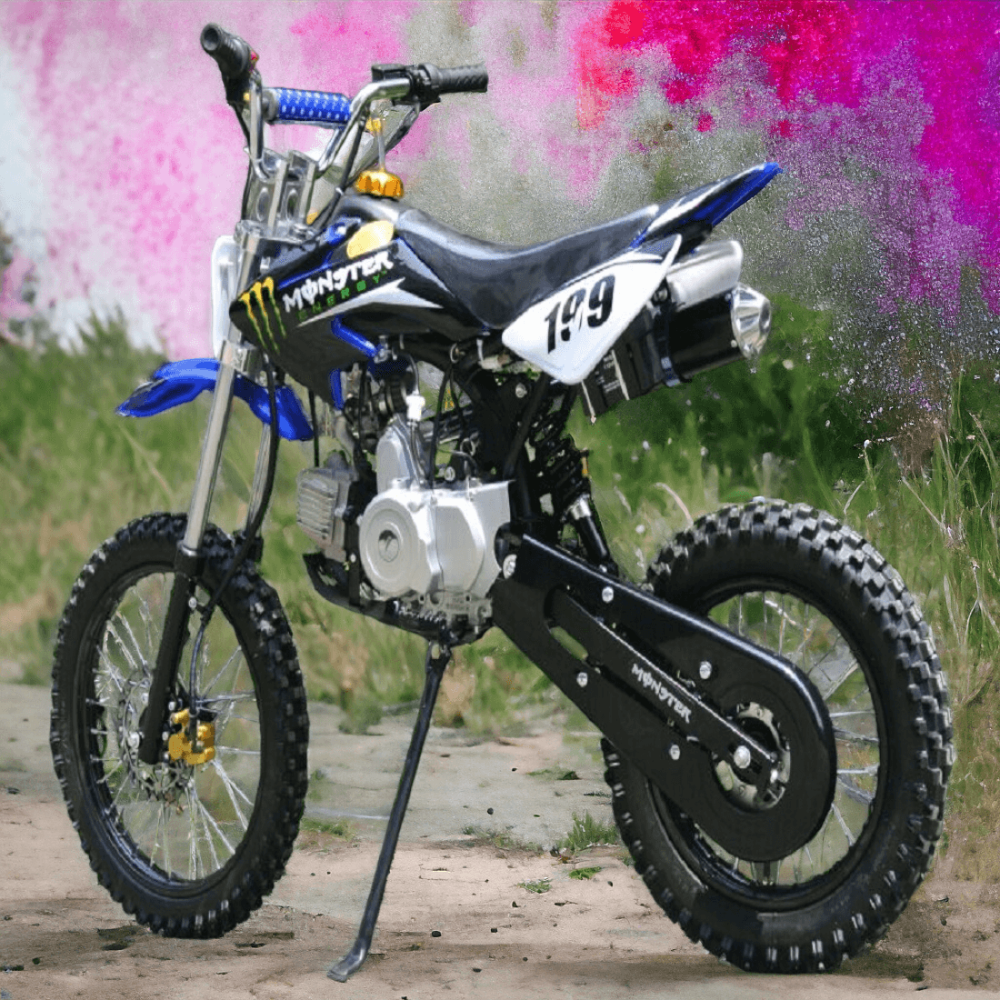 PATOYS | 125cc-Dirt bike Super Motocross for adults/youngsters 4 stroke engine for age group above 15 yrs - PATOYS