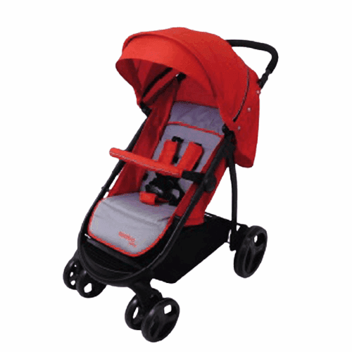 PATOYS | 16157 Stroller Leader Red Baby Stroller Asalvo