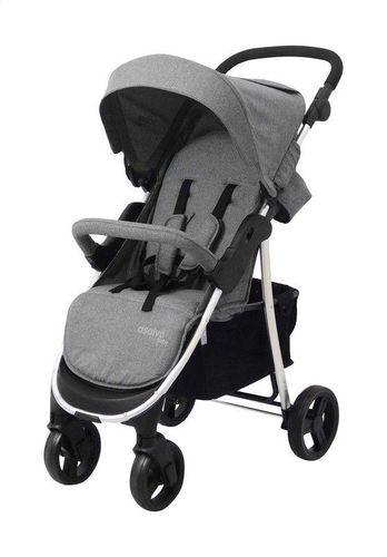 PATOYS | 16799 Strollers America Plus Grey Melange Baby Stroller Asalvo