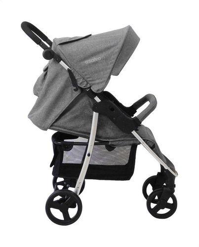 PATOYS | 16799 Strollers America Plus Grey Melange Baby Stroller Asalvo