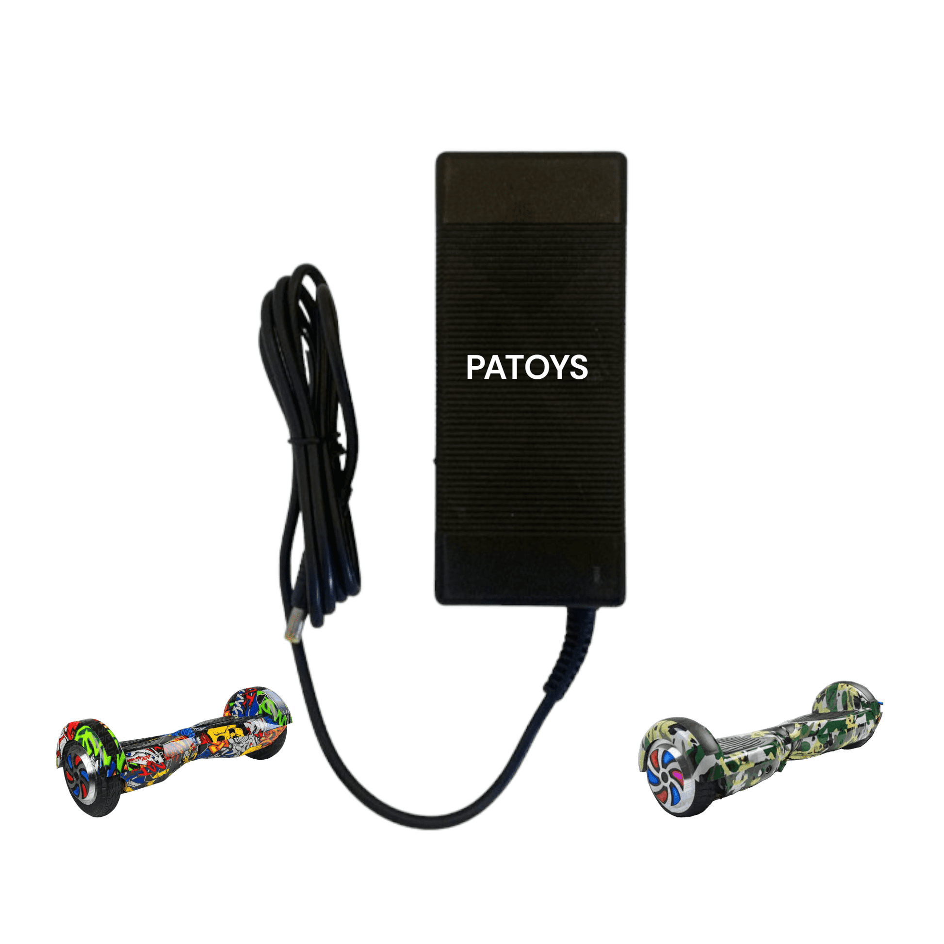 PATOYS | 42 Volt 1.6 Amp original power charger for ebike, ride on bikes, hoverboard, with DC point Charger PATOYS