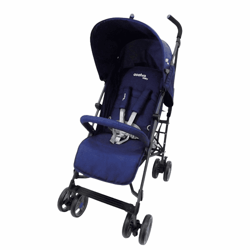 PATOYS | Asalvo 14719 Stroller Trotter Plus Navy Baby Stroller Asalvo
