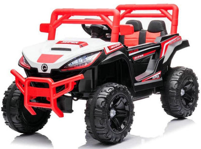 PATOYS | ATV Truck Jeep CL903 4-Wheeler Quad Battery Powered Toy Jeep for 3-6 Years Unisex Kids Red Ride on Jeep PATOYS