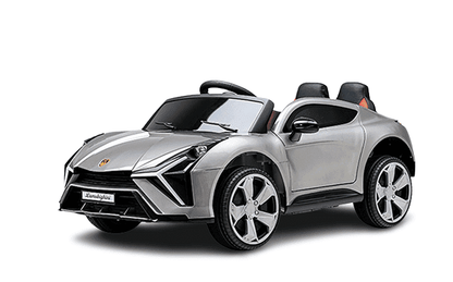 PATOYS | Battery Operated Ride On Car with Music and Lights B866P Grey Ride on Car PATOYS