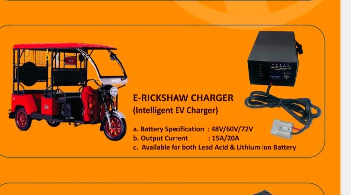 PATOYS | E-Rickshaw Charger (Intelligent EV Charger) Charger PATOYS