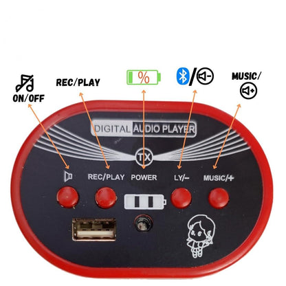 PATOYS | Kids Ride On Bike Or Car Music Player Central Panel 12V - PATOYS