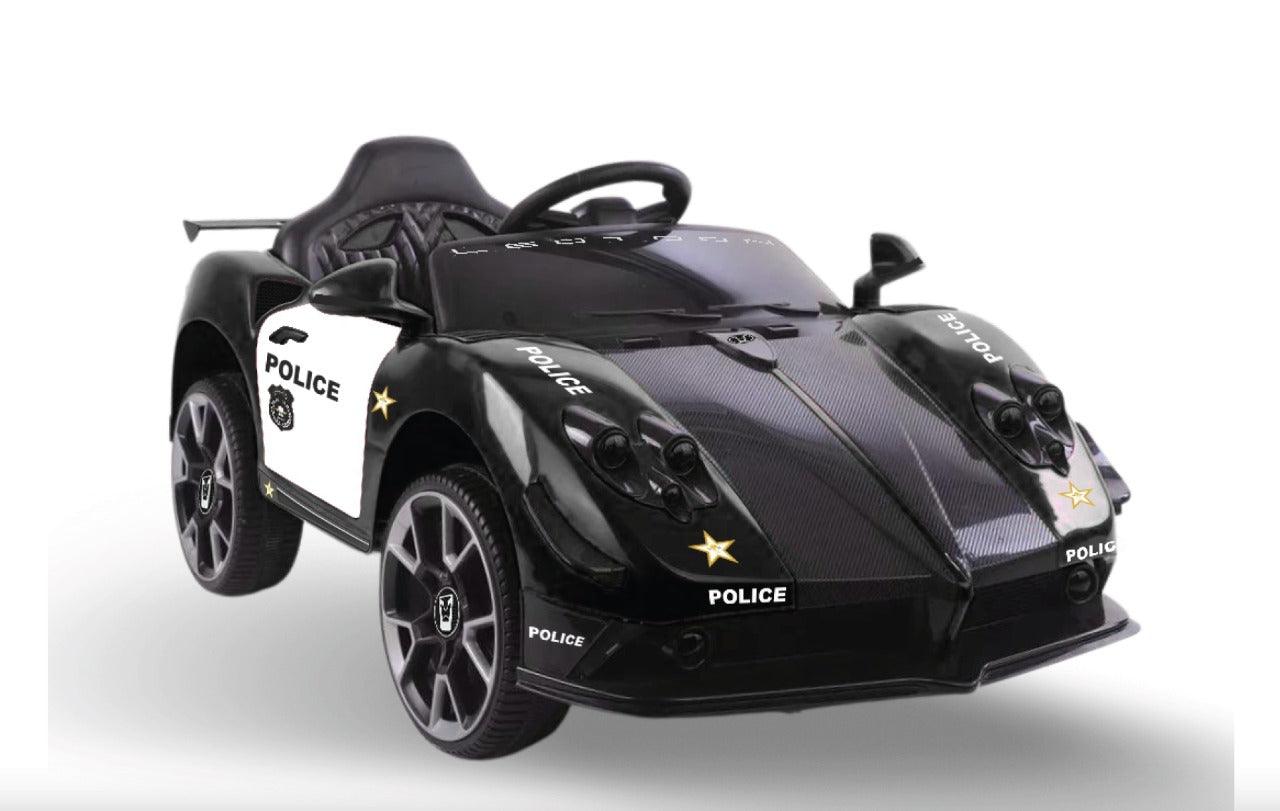 PATOYS | New 2023 Police Car For Kids Ferrari Turbo F8 12V With Parental Remote Control Style - B Ride on Car PATOYS