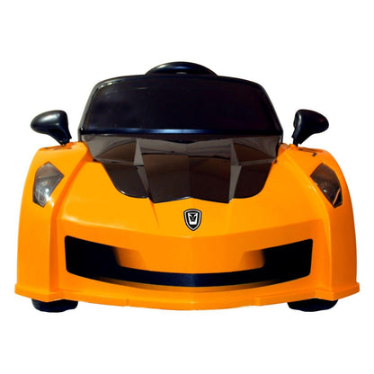 PATOYS | Rambo-Lamboo Best Electric Car for Kids, Remote with Swing Function LFC-YKL-2688 | Orange Ride on Car PATOYS