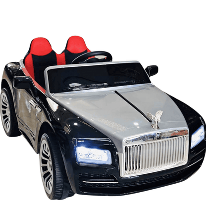 PATOYS | Rolls Royce Rechargeable Ride On Car For Kids & Toddlers With Remote Control - Black Ride on Car BABY LAND