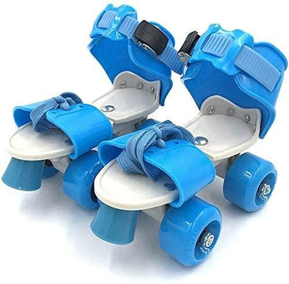 PATOYS | Skates for Kids Adjustable Inline Skating Shoes with School Sport 6-12 Years Unisex Blue Activity Toys PATOYS