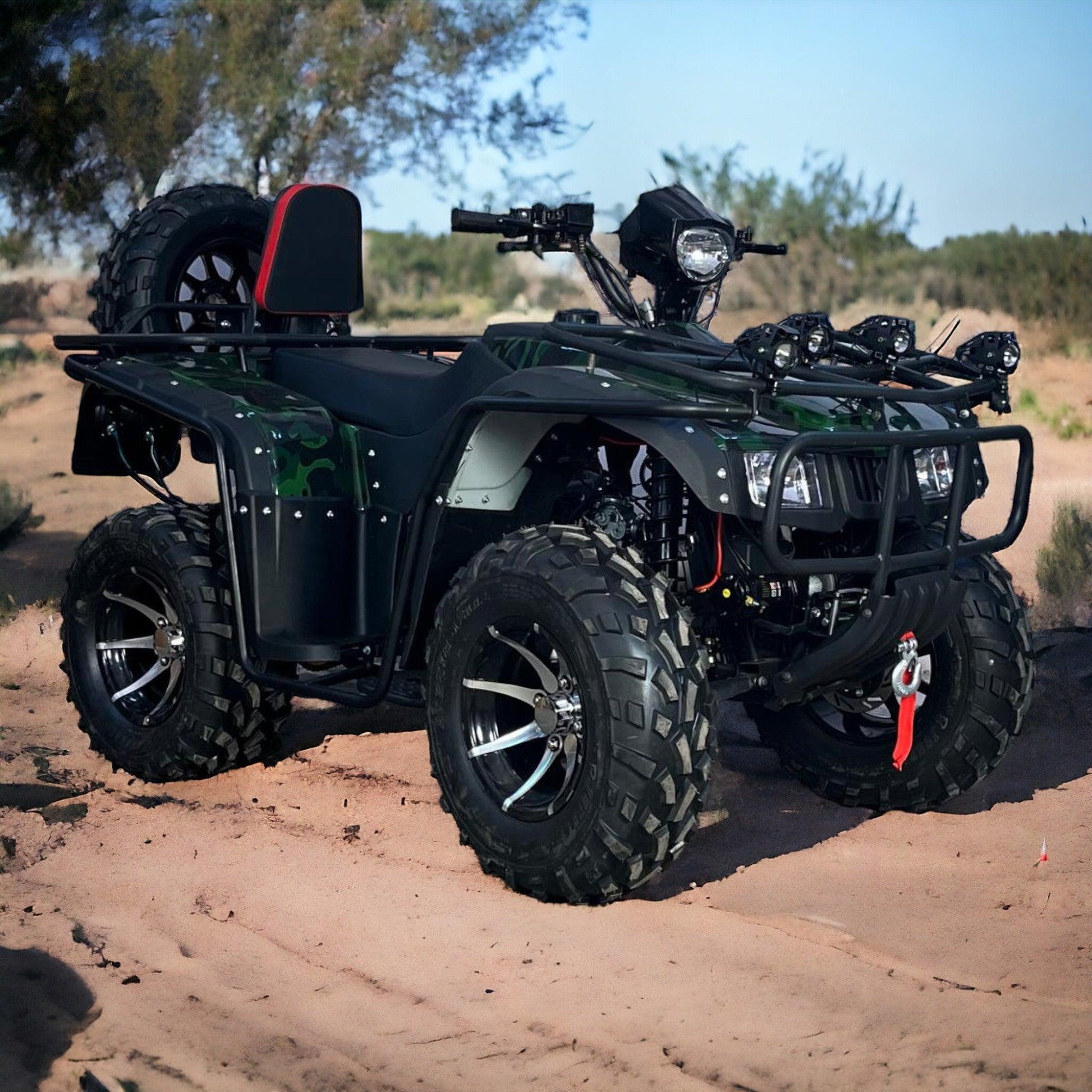 PATOYS | Super Hunk Atv 250cc (Military Green) ATVs & UTVs PATOYS