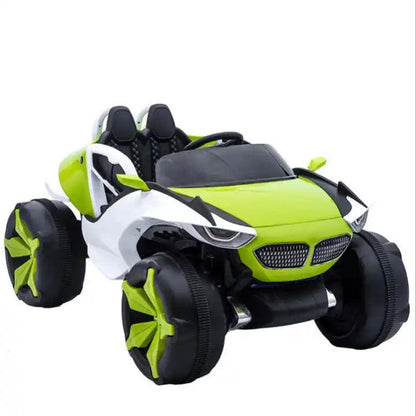 PATOYS | Toy Electric kids Car truck Children HS-688 12V 4 Motor ride on car up to 8 Years Green Ride on Car PATOYS