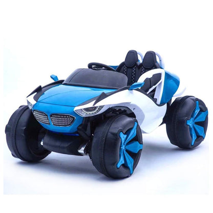 PATOYS | Toy Electric kids Car truck Children HS-688 12V 4 Motor ride on car up to 8 Years Blue Ride on Car PATOYS