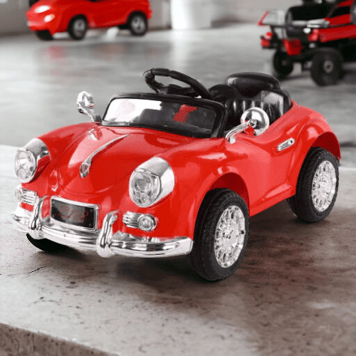 PATOYS | vintage electric cars Lovely design 6 volt kids ride on car up to 5 years 