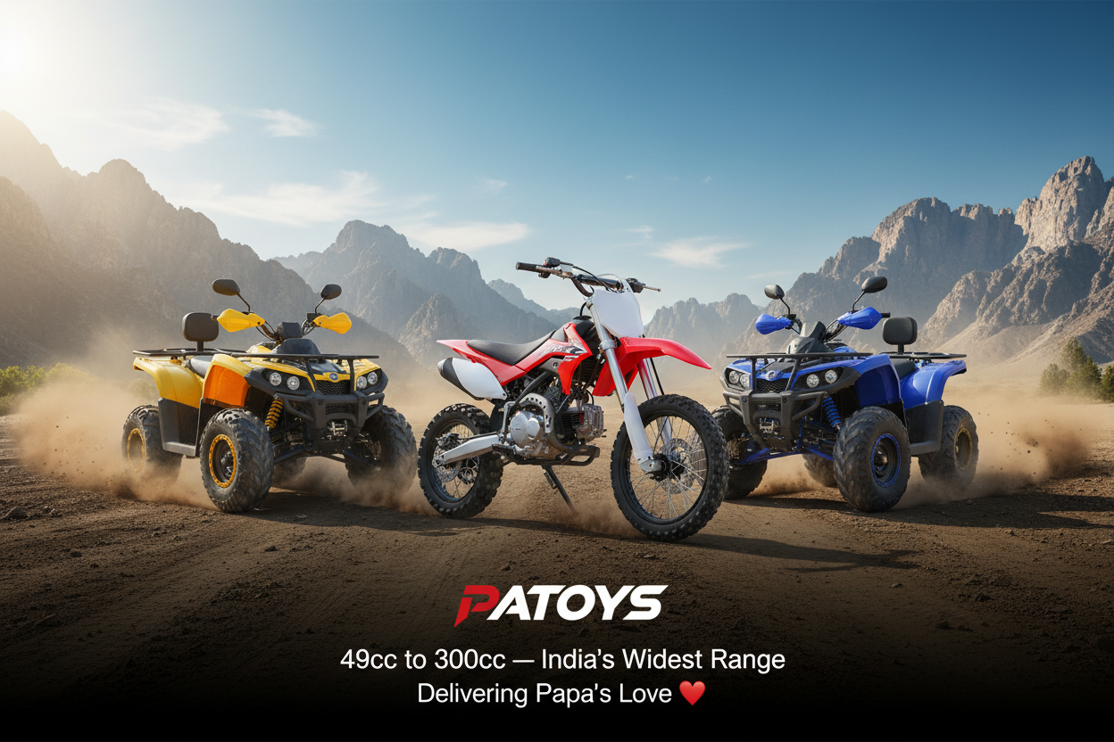 PATOYS Petrol Bike ATV Banner