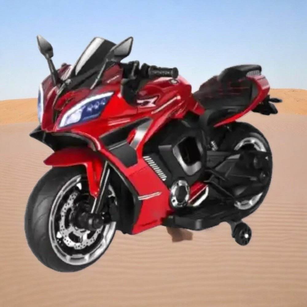 PATOYS R9 Rechargeable PL 6655 12V Battery Operated Ride On Bike for Kids 1 to
