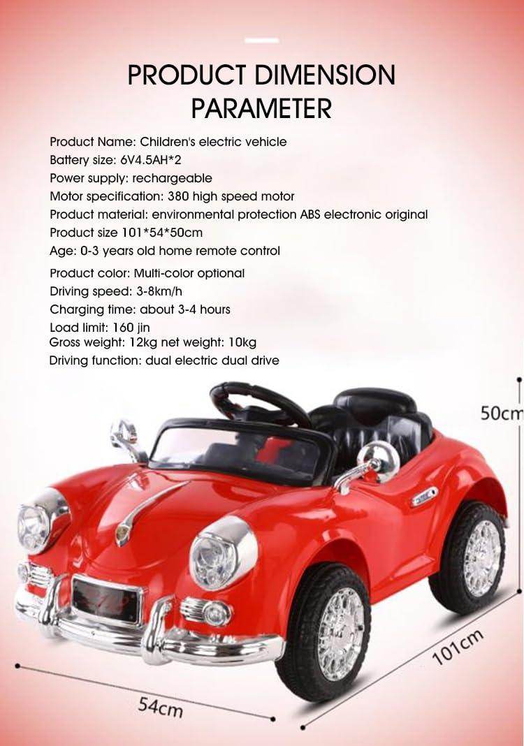 PATOYS vintage electric cars Lovely design volt kids ride on