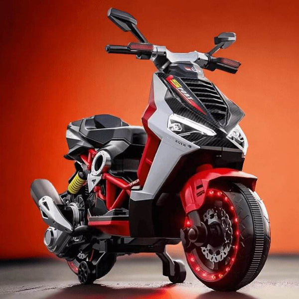 PATOYS Zoom Into Fun: HSV6 Aprilia Le Kids Electric Scooty Bike