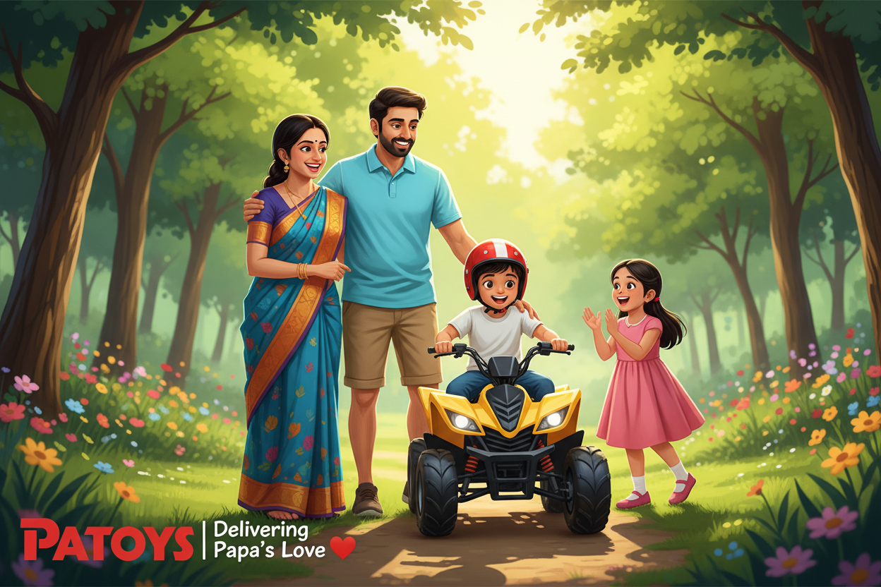 South Indian Family ATV Banner