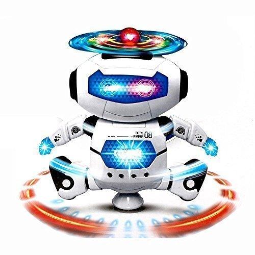 PATOYS | Dancing Robot with 3D Lights and Music, Multi Color 99444-2 Activity Toys PATOYS